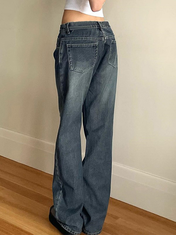 Vaqueros boyfriend con lavado azul vintage-2