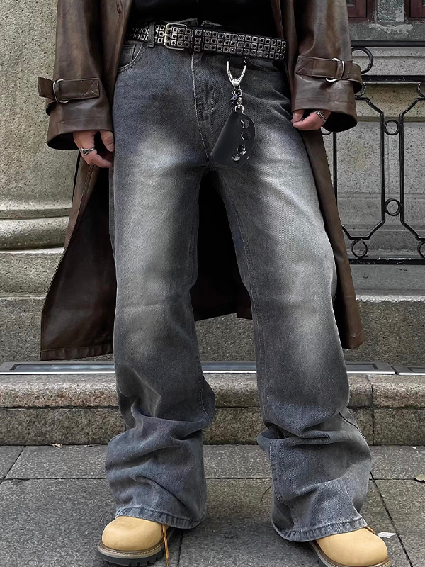 Pantalones vaqueros holgados High Street para hombre-3