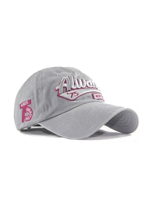 Gorra de béisbol con bordado de lavado vintage-1
