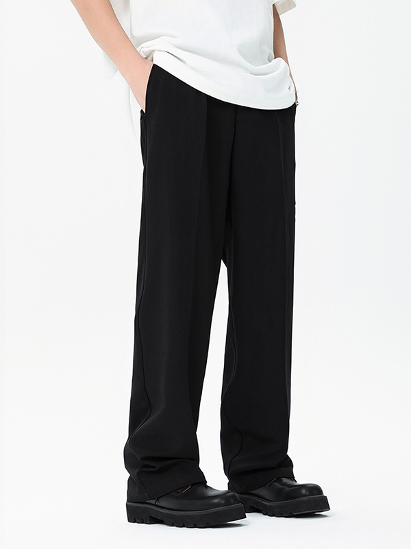 Pantalones de pierna recta para hombre-2