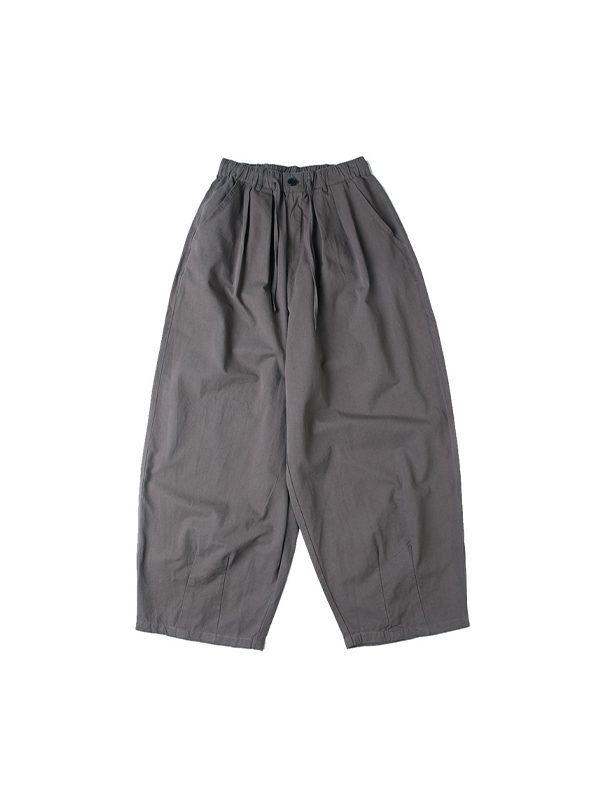 Pantalones de pierna ancha casuales sueltos retro para hombre-4